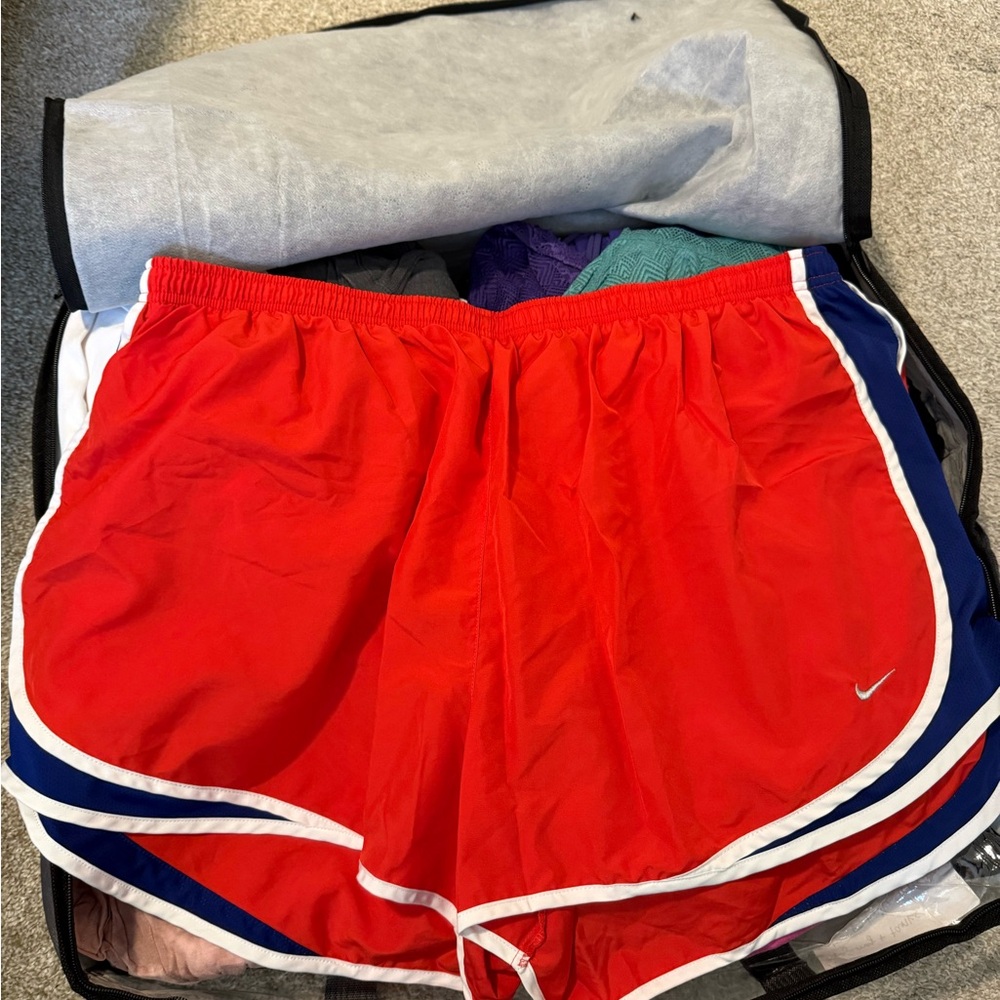 Nike Bright Orange Dri-FIT Shorts